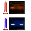 Miniatyrbild 11 av 11: 4-pack Bärbara Reflexband RED