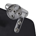 Miniatyrbild 7 av 9: vidaXL Toalettlock med Soft Close MDF Svart Black Black