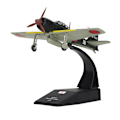 Pikkukuva 4 / 8: 1:72 Diecast-hävittäjälentokonemalli - Kodin sisustus - Keräilyesineet - Hävittäjälentokonemalli jalustalla