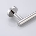 Miniatyrbillede 3 af 4: Toiletpapirholder i rustfrit stål, toiletpapirholder, vævsdispenser til badeværelse og køkken, moderne stil, vægmonteret, poleret stål