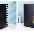 Miniatyrbild 6 av 7: Projektmapp A4 arrangör arrangör 12 fack skrivbordsmapp KLB