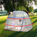 Miniatyrbilde 2 av 5: Pop-up myggnetting for dobbeltseng, dobbel dørglidelås, bærbar