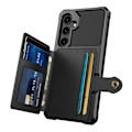 Miniatyrbillede 3 af 6: Galaxy A55 5G Etui med Magnetisk Tegnebog Sort