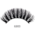 Pikkukuva 4 / 5: (iLashes.SE) 5 paria tekoripsiä - 3D faux mink G800 musta (G-800)