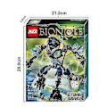 Miniatyrbild 2 av 3: Bionicle Storm Beast Actionfigur Byggsten Robotleksaker för Barn Pojke Present Kompatibel 71314 109