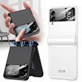Miniatyrbild 3 av 10: För Samsung Galaxy Z Flip 4 telefonfodral, Retro fodral Kompatibelt med Samsung Galaxy Z Flip 4 Black