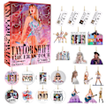 Miniatyrbilde 2 av 2: Taylor Swift Julekalender 2024 Julerelatert Gave Bursdag Nedtelling Style B