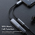 Miniatyrbillede 3 af 6: INF USB-C adapter til 3,5 mm hovedtelefoner og USB-C opladning Variety