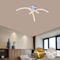 Miniatyrbilde 1 av 7: LED taklampe, moderne design buet taklampe med 3