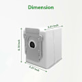 Miniatyrbilde 5 av 5: 10 stk støvsugerposer for Irobot Roomba J7 J7+,i7, I7+, I3+,i6+,s9(9150)【GKS】
