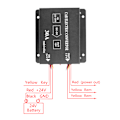 Miniatyrbillede 4 af 8: Bil Lastbil 30A 360W DC 24V til 12V Strøm Konverter Elektrisk Spændingsreducer Trin ned Transformer 0.4