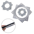 Miniatyrbilde 3 av 5: Lazy Susan Dreieskive Base med Kulelager, Heavy Duty DIY Jernvare inch C
