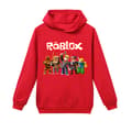 Roblox Huppari Lapsille Ulkovaatteet Paita Punainen ed ed 120 cm
