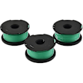 Miniatyrbilde 2 av 5: 6 stk. Spoletråd for gresstrimmer, reservedel til gressklipper for Black & Decker Gl7033 Gl8033 Gl9035