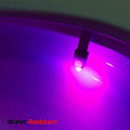Miniatyrbillede 3 af 4: LED Toilet Natlampe med Bevægelsessensor, Menneskekrops Induktions Natlampe, Toiletsæde Lys, 8 Farver