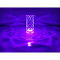 Miniatyrbilde 8 av 8: Krystall Diamant Bordlampe, 16 Farger USB Lading Berøringslampe Be