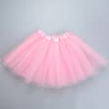 Tylskørt, balletskørt, dansetylskørt lyserød pink 40cm