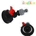 Miniatyrbillede 3 af 3: 1000 liter Ibc vandtank med S60x6 adapterventil og 3/41st-Hy