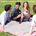 Miniatyrbild 5 av 5: Mesh-matskydd: 4-pack 14 tum pop-up fint fruktflugenät - hopfällbart skärmtält för utomhuspicknickfest