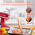 Miniatyrbilde 5 av 5: Kjøttkvern Tilbehør Pølsehorn Tilbehør for KitchenAid Kjøkkenassistent Kjøttkvern i Metall for Mat