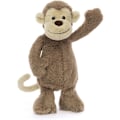 Miniatyrbild 2 av 6: Jellycat - Teddybjörn - Bashful Monkey Vacker Baby Teddybjörn Lämplig från Födseln - M【GKS】