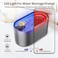 Miniatyrbild 4 av 5: 3L kattvattenfontän för hundar LED dricksvatten skål automatisk dispenser