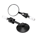 Miniatyrbillede 4 af 8: 2 stk. Motorcykel Modificerede Foldbare Styr Spejle Reflekterende Sidespejle 22mm 0.4