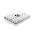Miniatyrbillede 1 af 6: iPad Air 6 Cover Beskyttende Tablet Cover iPad 9.7-tommer Roterende Læder Cover Pro11 Lychee Mønster 10.2 hvid white 2021 iPad 9 (10.2 inches)