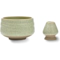Miniatyrbillede 1 af 6: Matcha piskeris og skål & piskerisholder, Chasen holder, Matcha skåle kobberhåndtag blandingspiskeris stand, Matcha sigte piskeris håndlavet drill