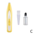 Pikkukuva 1 / 11: Lemmikin Koiran ja Kissan Karvanleikkuri Parranajokone USB-Latauksella Jalkojen Trimmailuun yellow 1 pcs