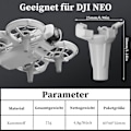 Miniatyrbild 5 av 5: Landningsställ för DJI Neo Tillbehör - 10mm Landningsställ Förlängning, Lättvikts Landningsbenset med Snabbkoppling, DJI Neo Drönartillbehör
