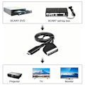 Miniatyrbild 2 av 4: Scart-omvandlare till HDMI Video Ljudadapter för HDTV/DVD/Decoder/PS3/PAL/NTSC