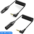 Miniatyrbillede 2 af 5: XLR Kabel 3.5mm til XLR Hun Audio Kabel Aux Audio Ledning til Mikrofon Mixer Højttaler Forstærker