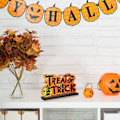 Pikkukuva 5 / 8: 3 Hauskaa Halloween-Pöytäkoristetta, Kurpitsa Pöytäkoristeet