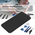 Miniatyrbild 8 av 8: Komplett monteringssats för byte av telefonskärm LCD-skärm pekskärm med verktyg för iPhone XR