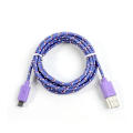 Miniatyrbild 1 av 5: Universell 2m Micro USB-kabel för Android-smartphones - Lila Lila【GKS】