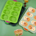 Miniatyrbillede 5 af 5: Mini baguette bageform, non-stick pande med huller, brødbageform, perfekt til bagning af baguettes