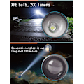 Pikkukuva 8 / 9: Mini kirkas taskulamppu, latautuva, zoomaus, superkevyt, pitkä kantama, pieni, kannettava LED-lamppu ulkoiluun, leirintään, opiskelijoille, USB-liitäntä