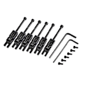 Miniatyrbilde 1 av 5: 6 stk. metall gitar låsesadler for Floyd-Rose Tremolo Bridge-deler Zombie 30cm