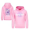 Kpop Witch Hunters Barn Tröja Dubbelsidig Tryckt Kort Tröja pink 150cm