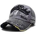 Pikkukuva 2 / 5: Cap Cap Vintage-lippis puuvillasta Unisex Kulunut Snapback Trucker Hat