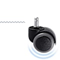 Miniatyrbilde 4 av 5: stk 360° Universalhjul for kontorstoler 11*22 mm