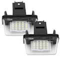 Pikkukuva 2 / 8: kpl 18 LED vasen & oikea rekisterikilven valo Citroen C3 2002‑2009[GKS] 0.1