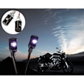 Miniatyrbild 3 av 5: LED-lampor för bil- och motorcykelnummerplatta, skruvmejsel LED-lampa 12V Universal LED-nummerplatta 2 st (Vit)