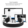 Pikkukuva 2 / 5: Langattomat kuulokkeet Ladattavat Yli Korvan Langattomat Bluetooth-kuulokkeet White