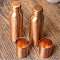 Miniatyrbild 4 av 5: Flaska - 100% Kopparflaska för Ayurveda