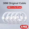 Miniatyrbild 7 av 7: Kablar 30W Snabbladdningskabel För Apple iPhone 13 12 11 14 Pro Max Mini USB C-kabel För X XR XS MAX 7 8 14 Plus 6