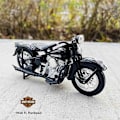 Pikkukuva 2 / 5: 1:18 Harley-Davidson Moottoripyörä 1948 FL Panhead automalli metalliseos moottoripyörämalli leluautosarja
