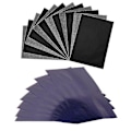 Miniatyrbild 1 av 5: Svart baspapper A4 A3 Fritt snitt Återanvändbart Dubbelsidigt Kontorsmaterial Skolmaterial Ritning Kol A4 black 50 sheets