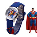 Miniatyrbillede 2 af 5: Børne Superman Spiderman Ur Superhelte Quartz Ur Superman Superman
